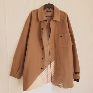 Claiborne Men's 100% Wool Peacoat size XXL